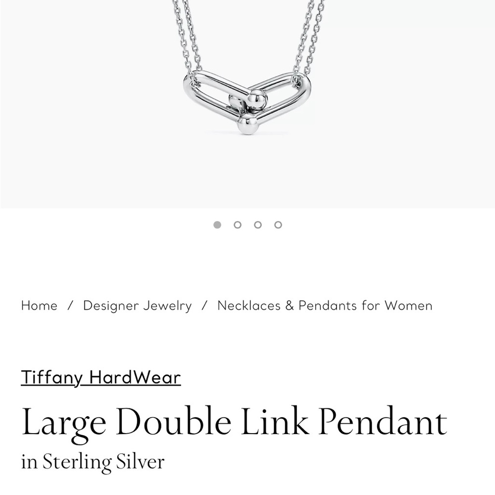 Tiffany & Co. Silver HardWear Necklace